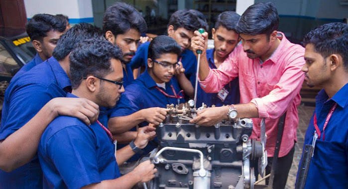 ITI mechanical training session